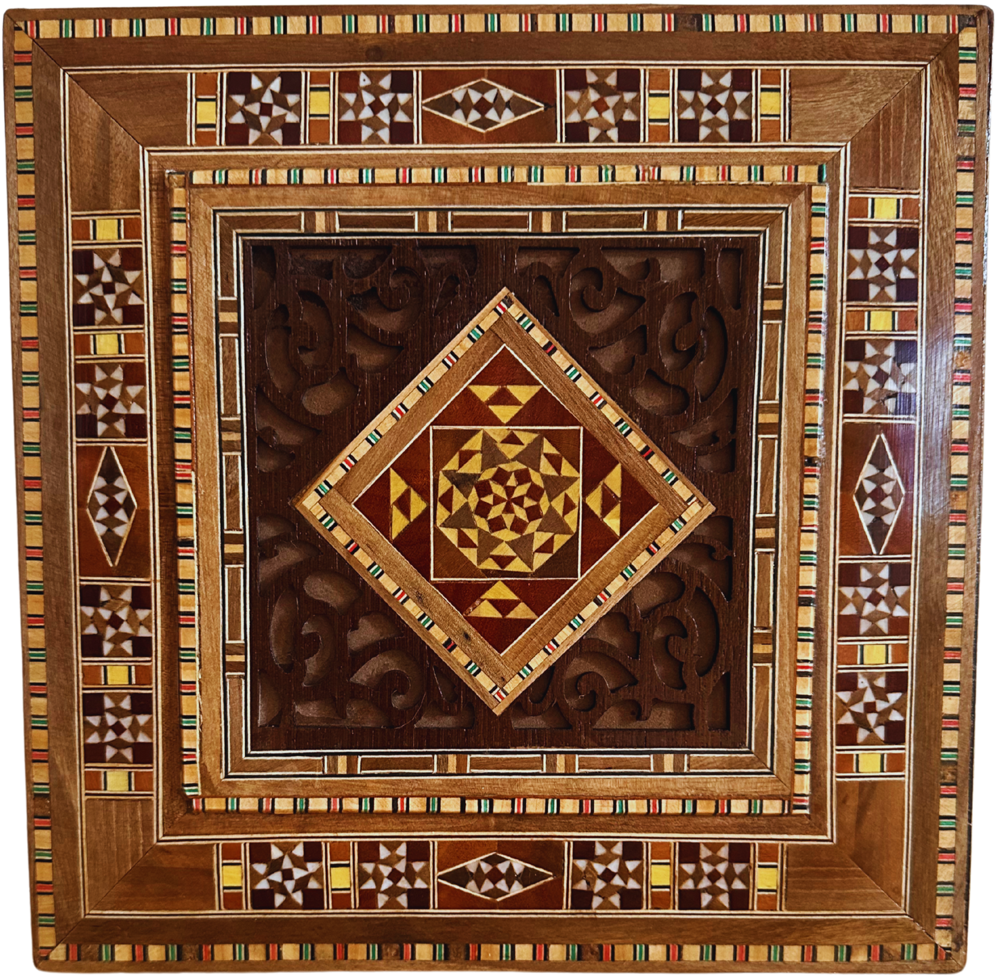 Coffret Damasquiné à Bijoux et Souvenirs – Élégance en Velours