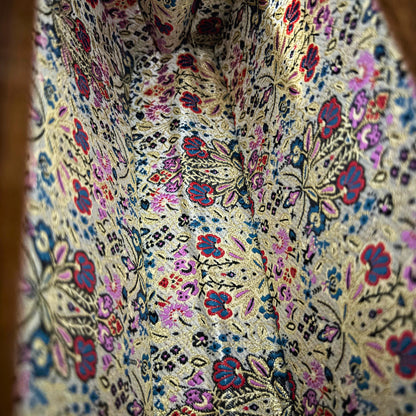 Yasmine – Bolso Damasquino de Lujo con Nácar y Forro de Brocado