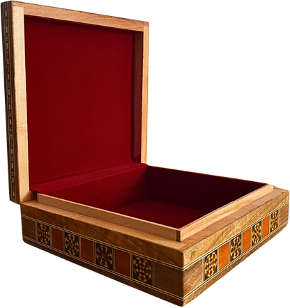 Boîte Damasquinée – Œuvre Artisanale pour Bijoux et Souvenirs